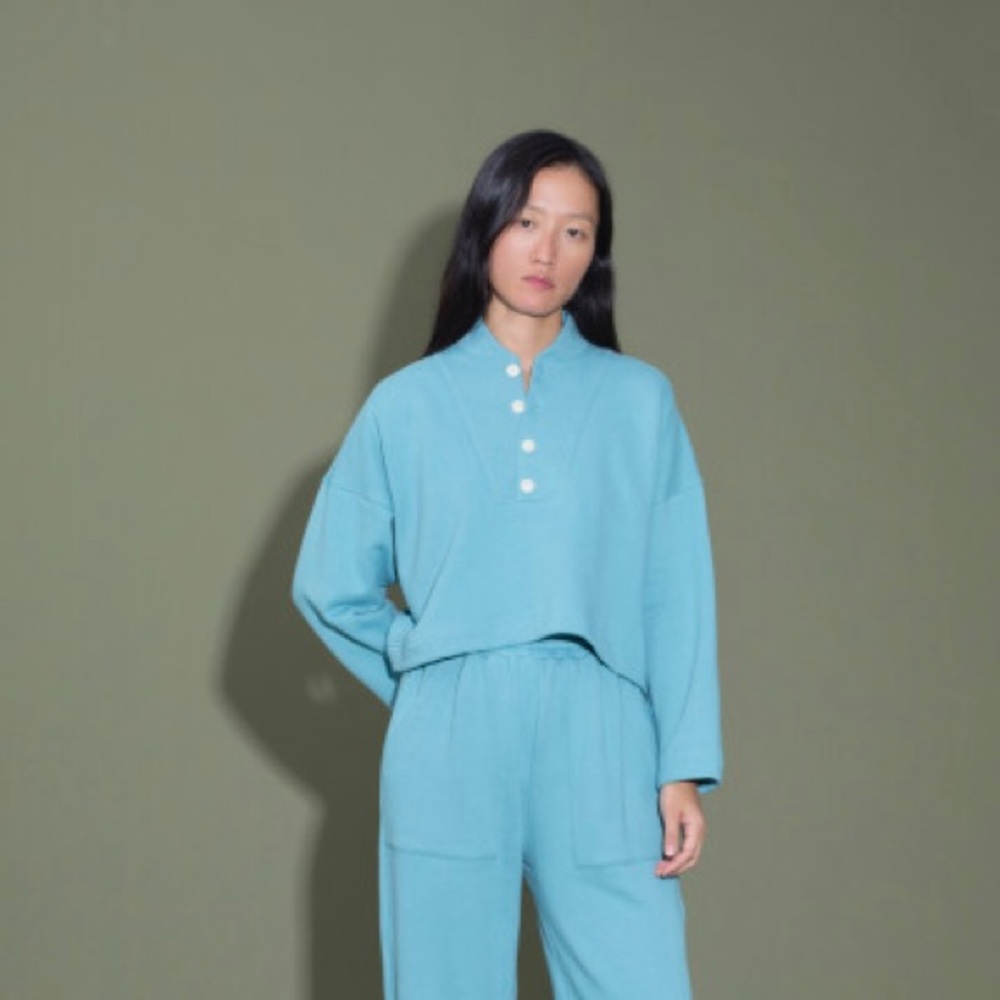 Ilana Kohn Ki Mini Sweater in Surf